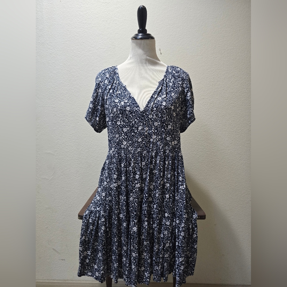 Knox Rose Navy Floral Dress
